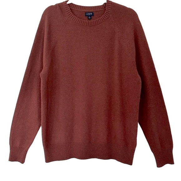 NWT J. CREW FACTORY WOOL BLEND CREW NECK SWEATER SIZE LARGE - Picture 4 of 12